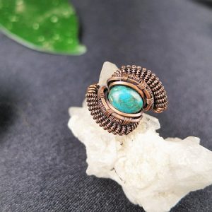 Chrysokollring SunayLaLuna Halbedelsteinschmuck