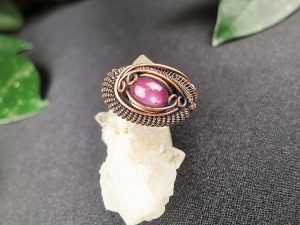 SternrubinRing SunayLaLuna Halbedelsteinschmuck