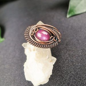 SternrubinRing SunayLaLuna Halbedelsteinschmuck
