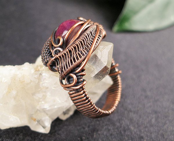 sunaylaluna-starruby-ring-copperjewelry-semipreciousstonejewelry