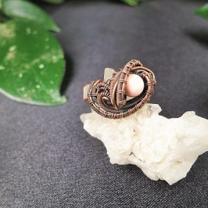 rosaKoralleRing SunayLaLuna Halbedelsteinschmuck