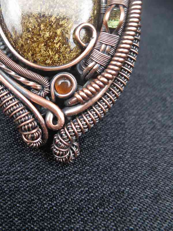 Bronzit-Medaillon SunayLaLuna Halbedelsteinschmuck