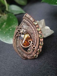 Feuerachat-Medaillon Halbedelsteinschmuck SunayLaLuna