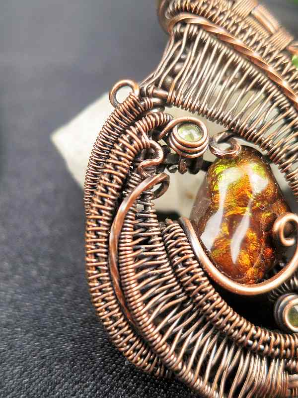 Feuerachat-Medaillon Halbedelsteinschmuck SunayLaLuna