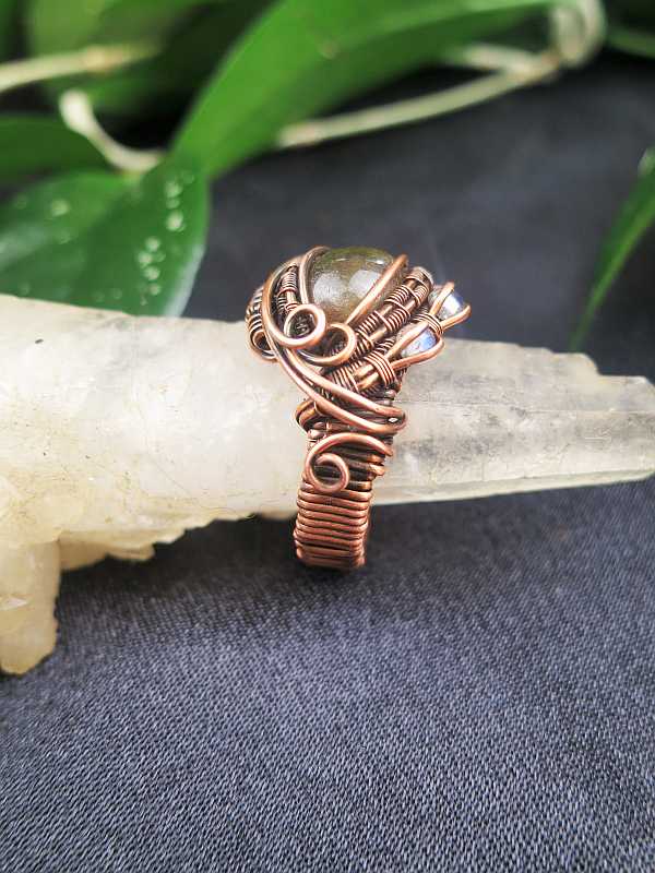 Labradorit-Ring Exklusivschmuck Schmuckdesign