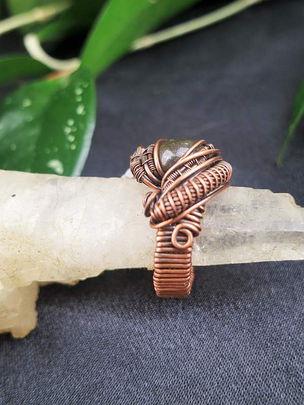 Ring mit Labradoriten – Bild 5