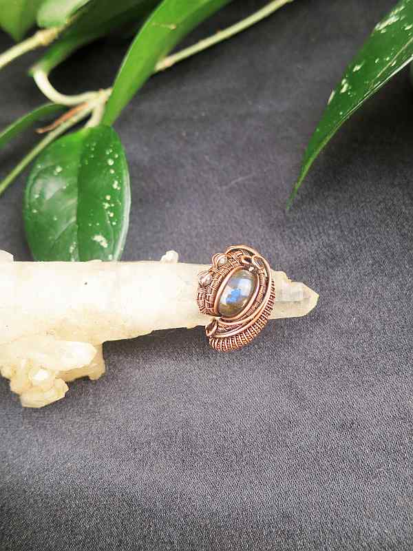 Ring mit Labradoriten – Bild 6