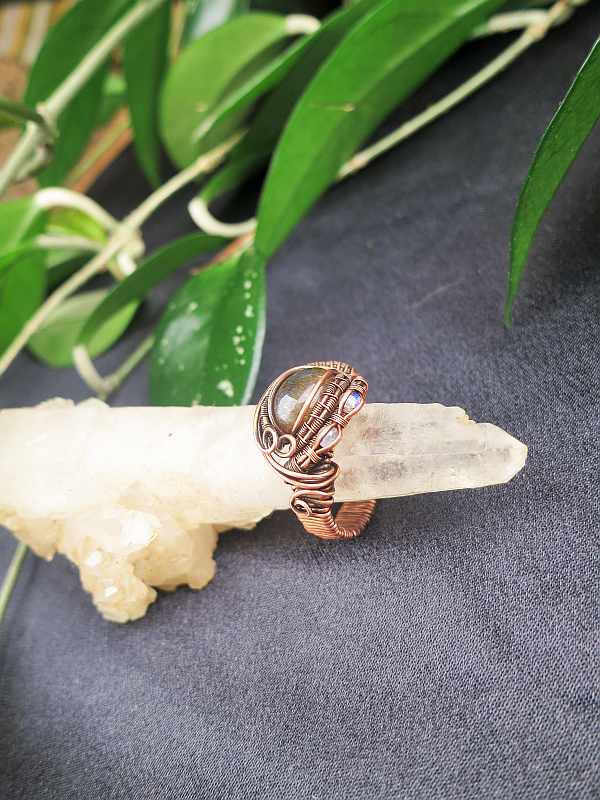 Labradorit-Ring Exklusivschmuck Schmuckdesign