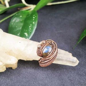 Labradorit-Ring Exklusivschmuck Schmuckdesign