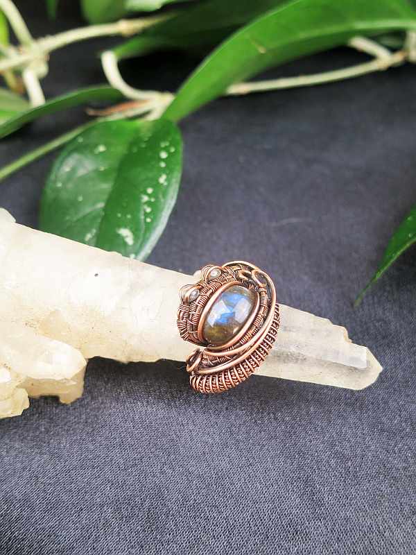Labradorit-Ring Exklusivschmuck Schmuckdesign