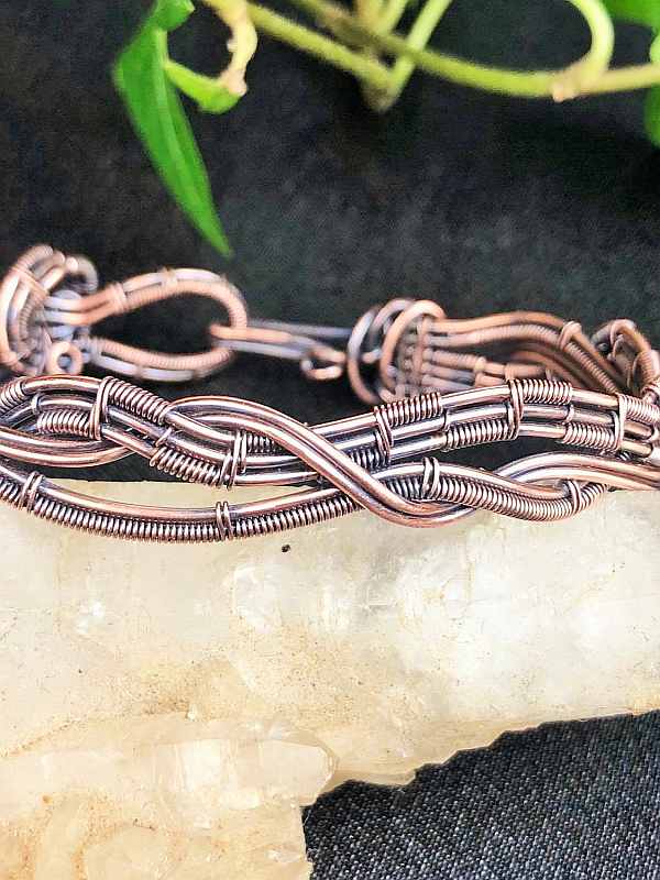 Bracelet Copperwire Wirejewelry sunaylaluna