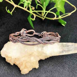 Armreifen Kupferschmuck Drahtschmuck sunaylaluna