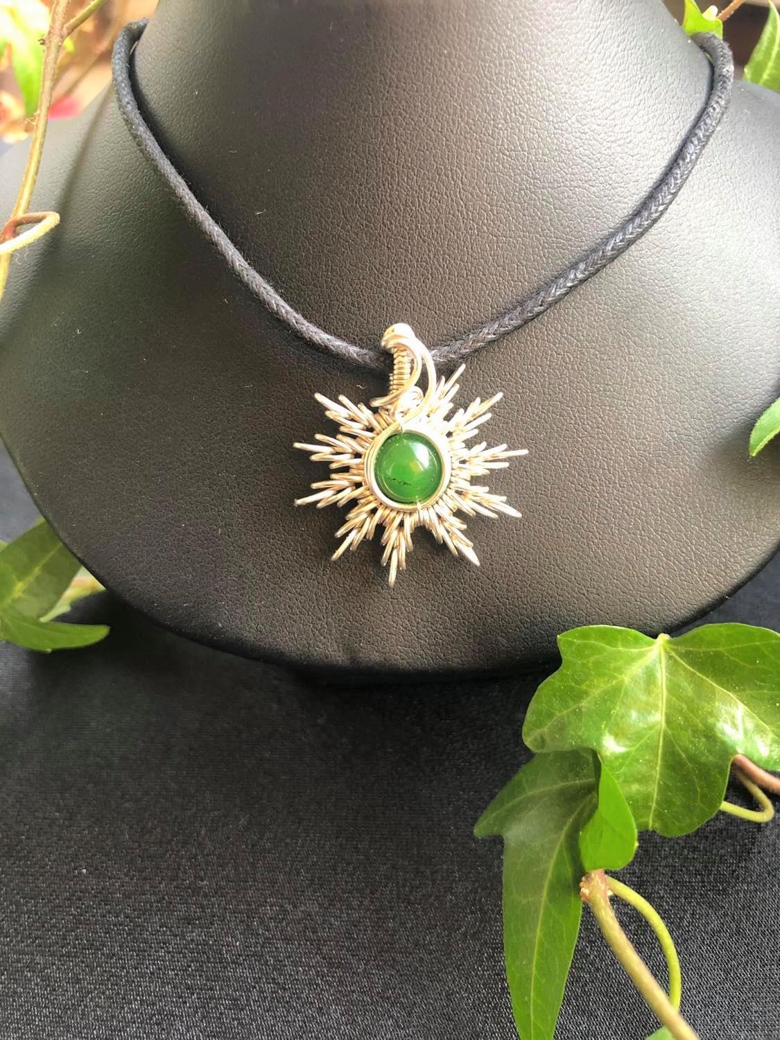 Jade-Sonnenanhänger – Bild 2