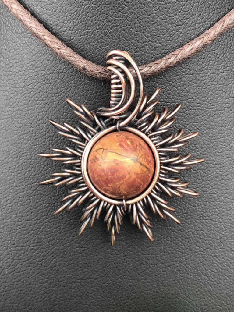 Mookait-Sonnenanhänger-Sonnenschmuck-Schmuckdesign