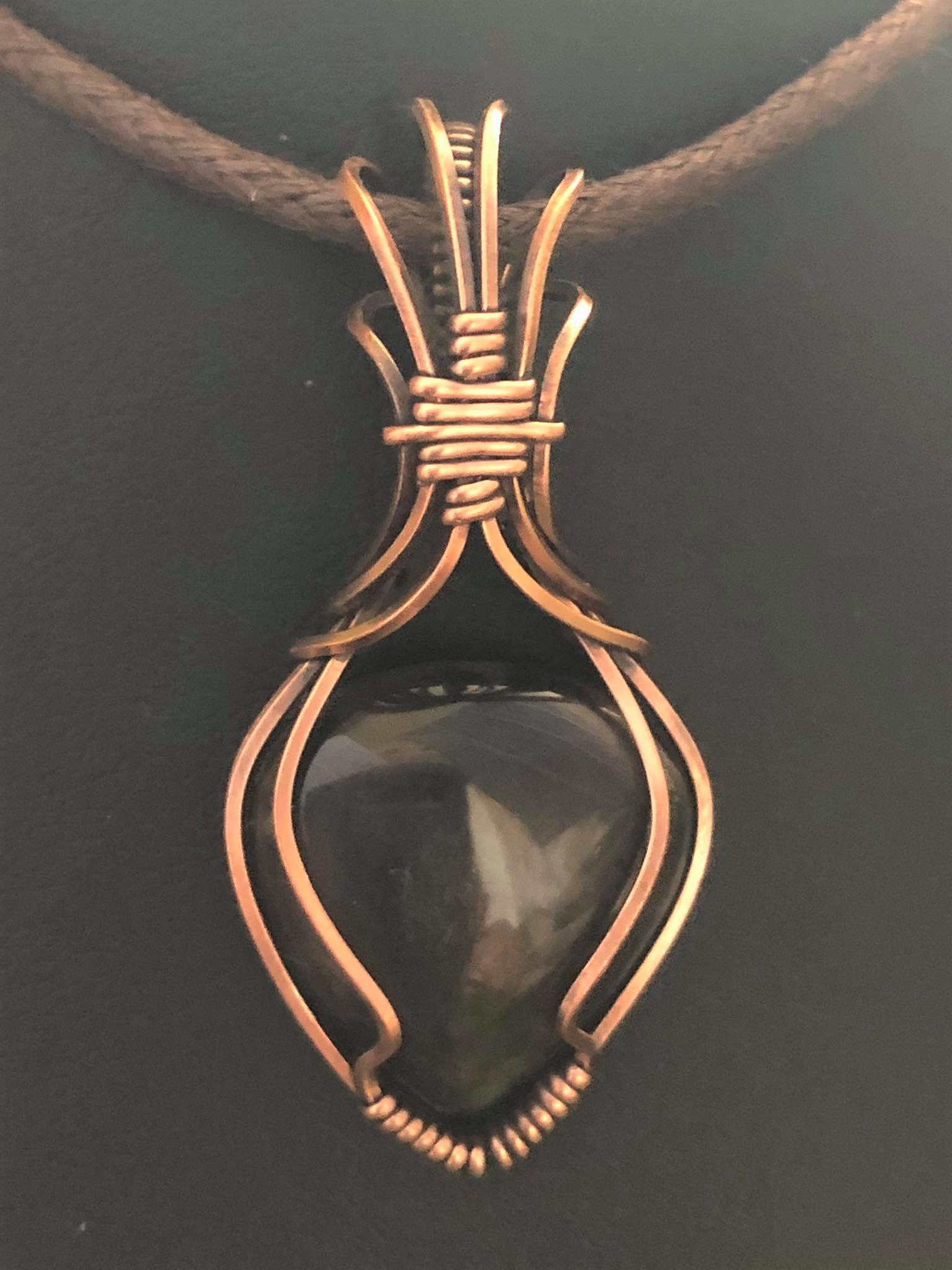 Goldobsidian-Anhänger (Kollektion "Pure") - Image 4