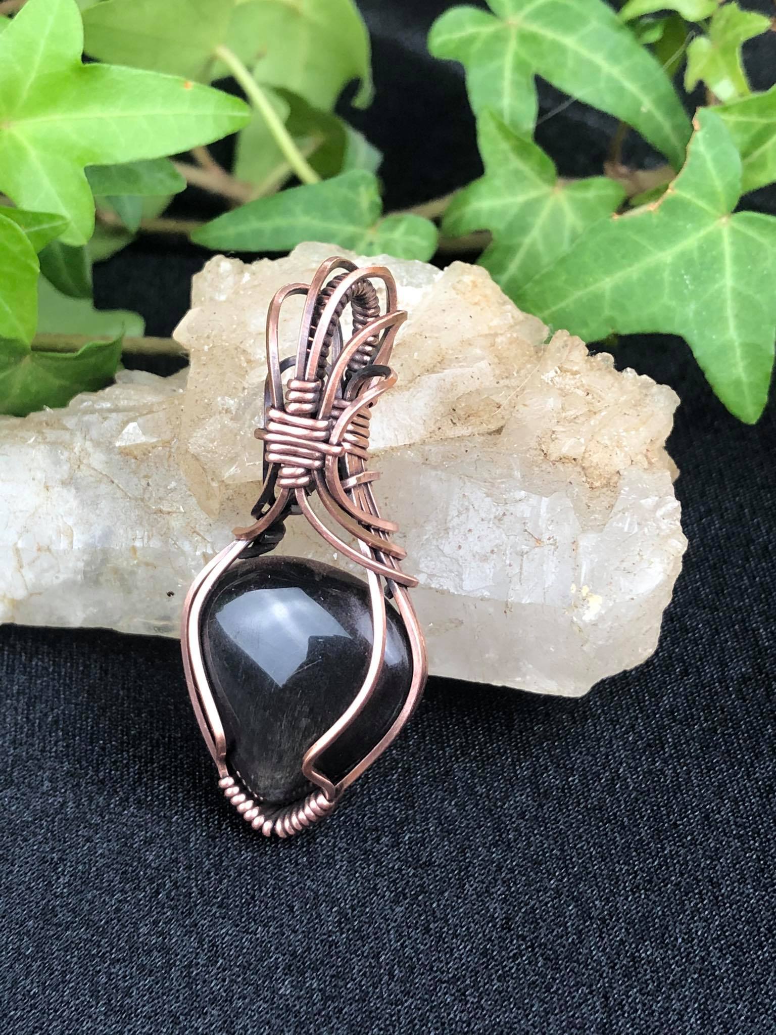 Goldobsidian-Anhänger Kollektion "Pure" SunayLaLuna