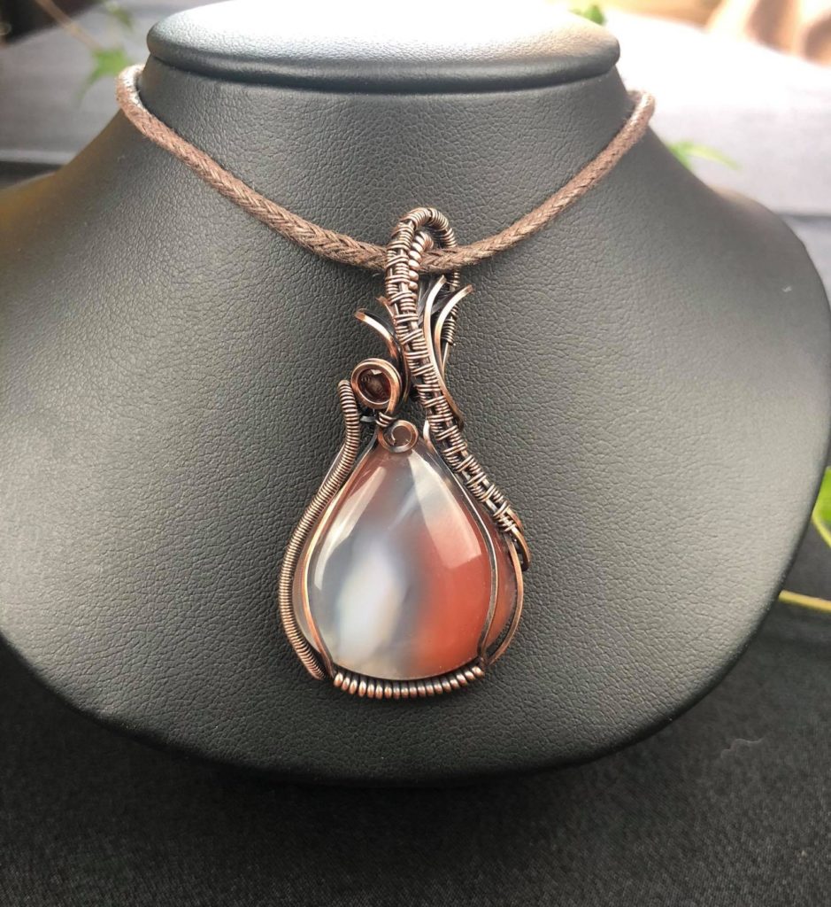 Achat-Anhänger Kollektion "Pure" SunayLaLuna