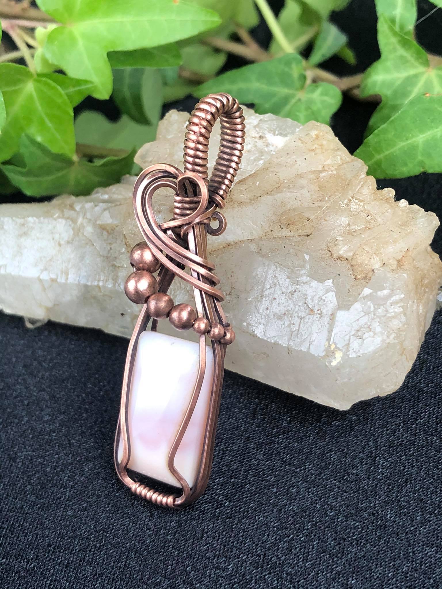 PinkAndeanopal-Pendant Collection "Pure" Jewelrydesign