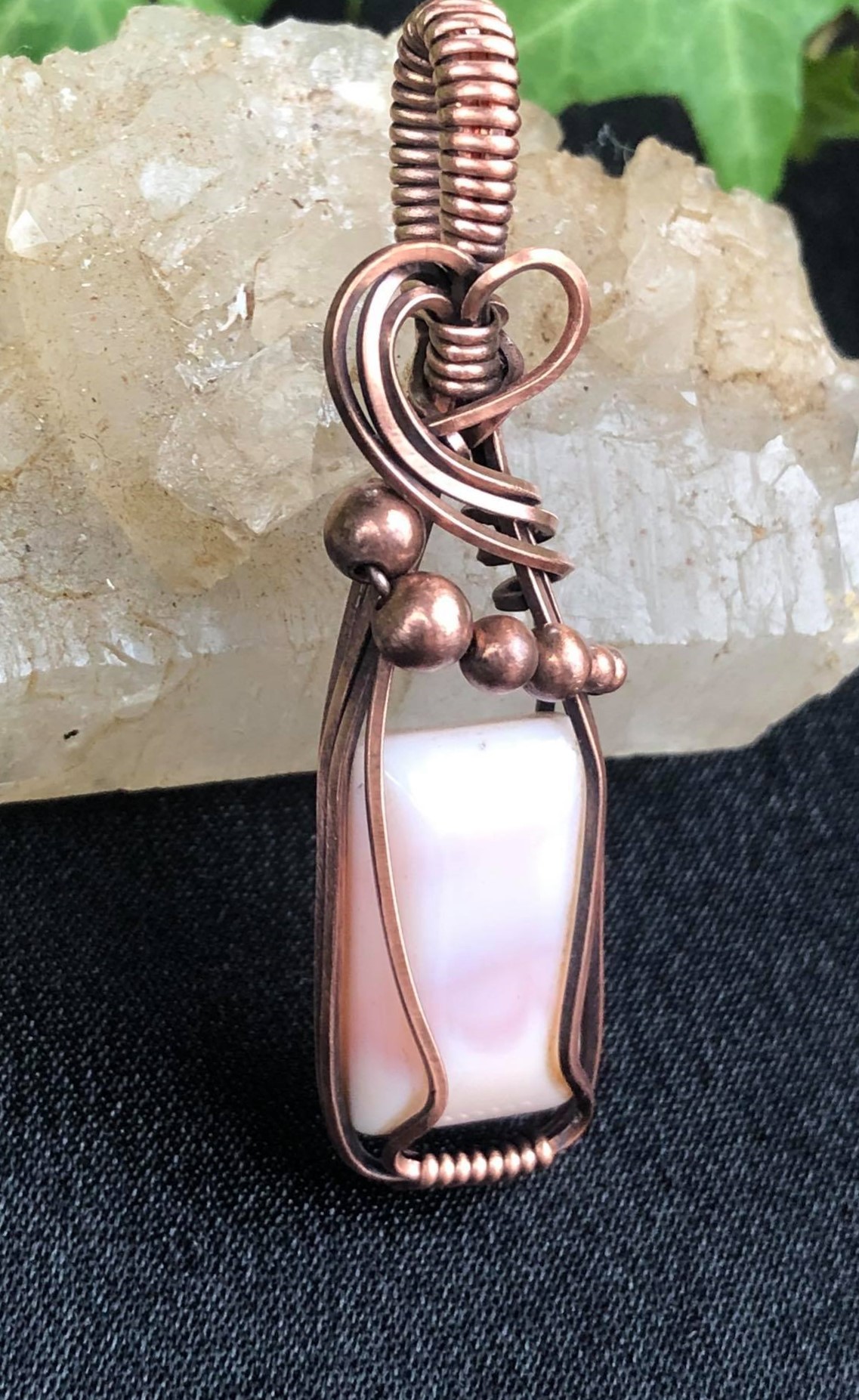 PinkAndeanopal-Pendant Collection "Pure" Jewelrydesign