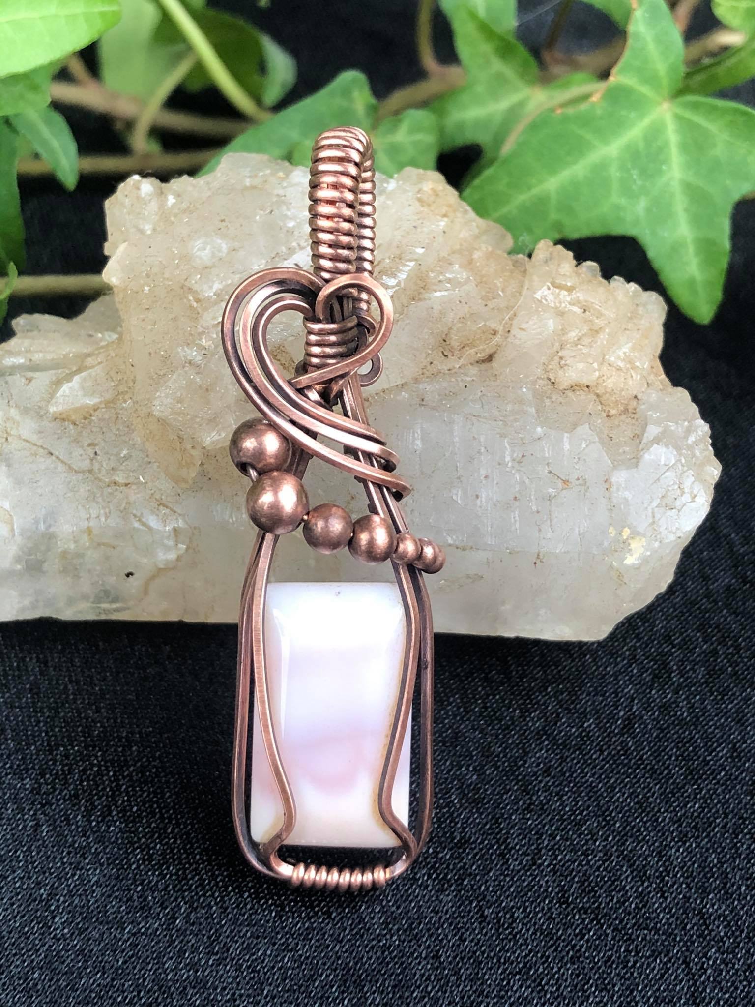 PinkAndeanopal-Pendant Collection "Pure" Jewelrydesign