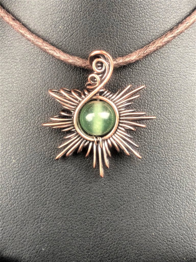 Aventurine-Sunpendant1-Jewelrydesign Sunjewelry