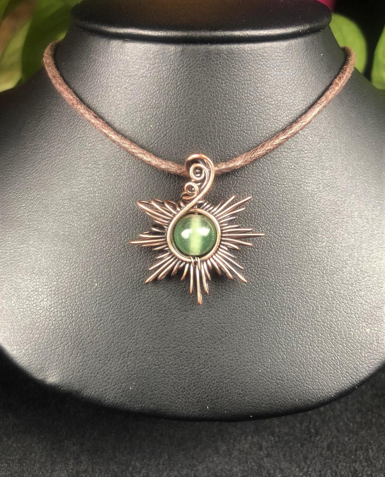 Aventurine-Sunpendant1-Jewelrydesign Sunjewelry