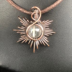 Bergkristall-Sonnenanhänger2 Sonnenschmuck SunayLaLuna