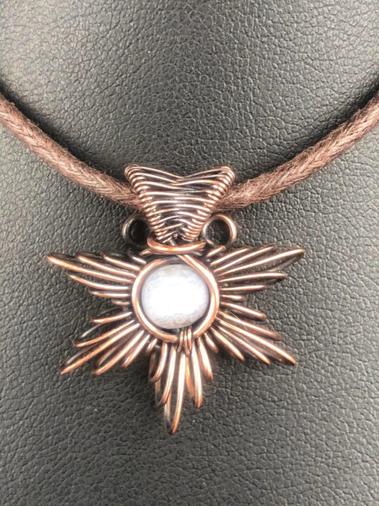 Chalcedon-Sonnenanhänger1 Schmuckdesign SunayLaLuna
