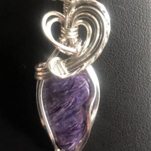 Charoite-Pendant Collection "Pure" Jewelrydesign