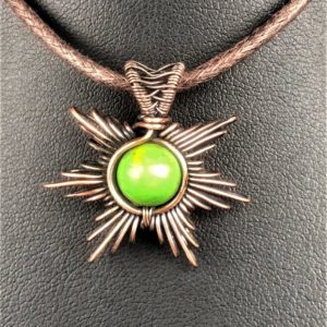SunayLaLuna Imperial-Jaspis-Sonnenanhänger5 Schmuckdesign