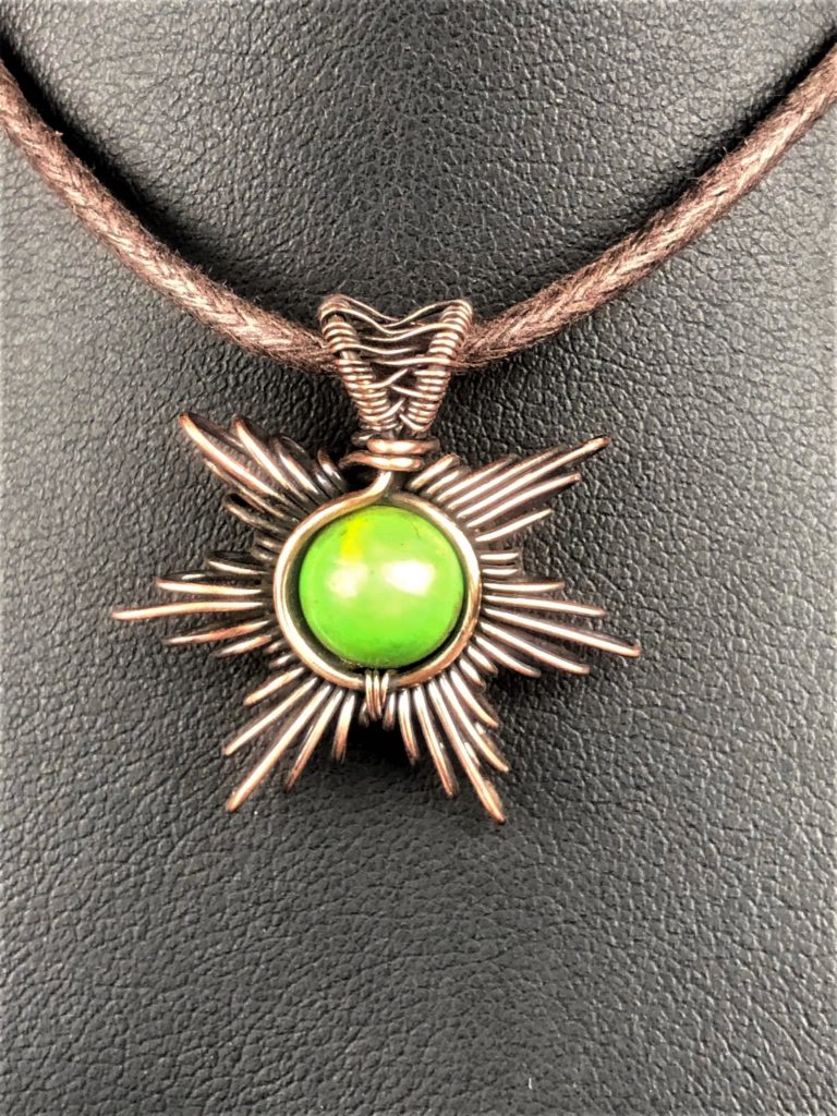 SunayLaLuna Imperial-Jaspis-Sonnenanhänger5 Schmuckdesign