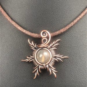 SunayLaLuna Labradorite-Sunpendant-Jewelrydesign