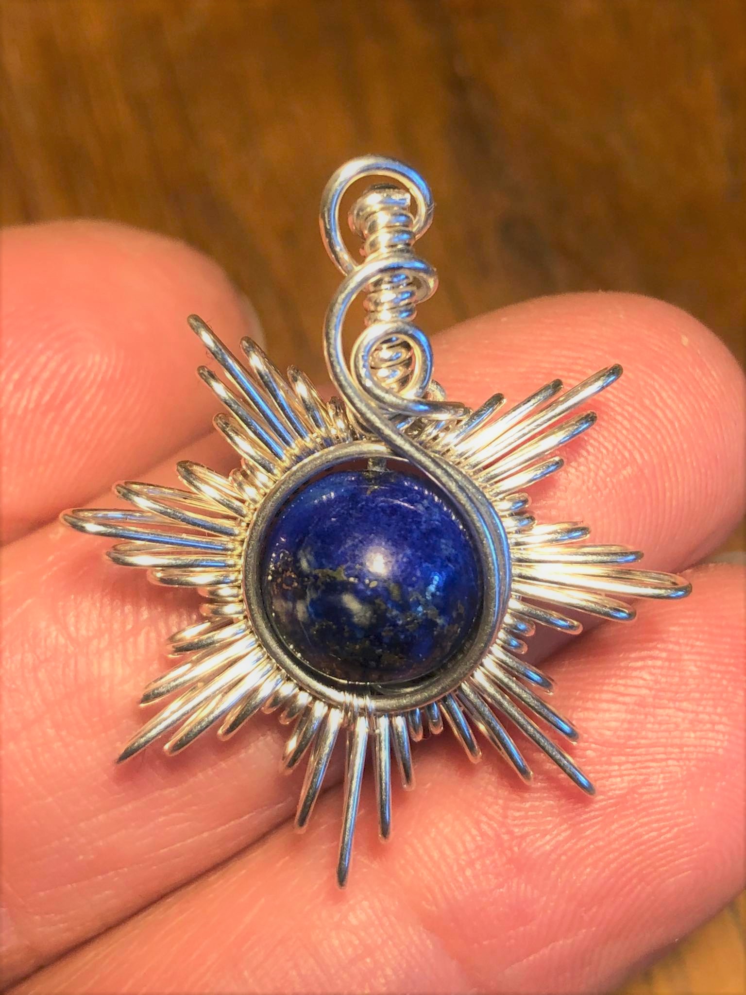 LapisLazuli-Sunpendant6 Jewerlydesign SunayLaLuna