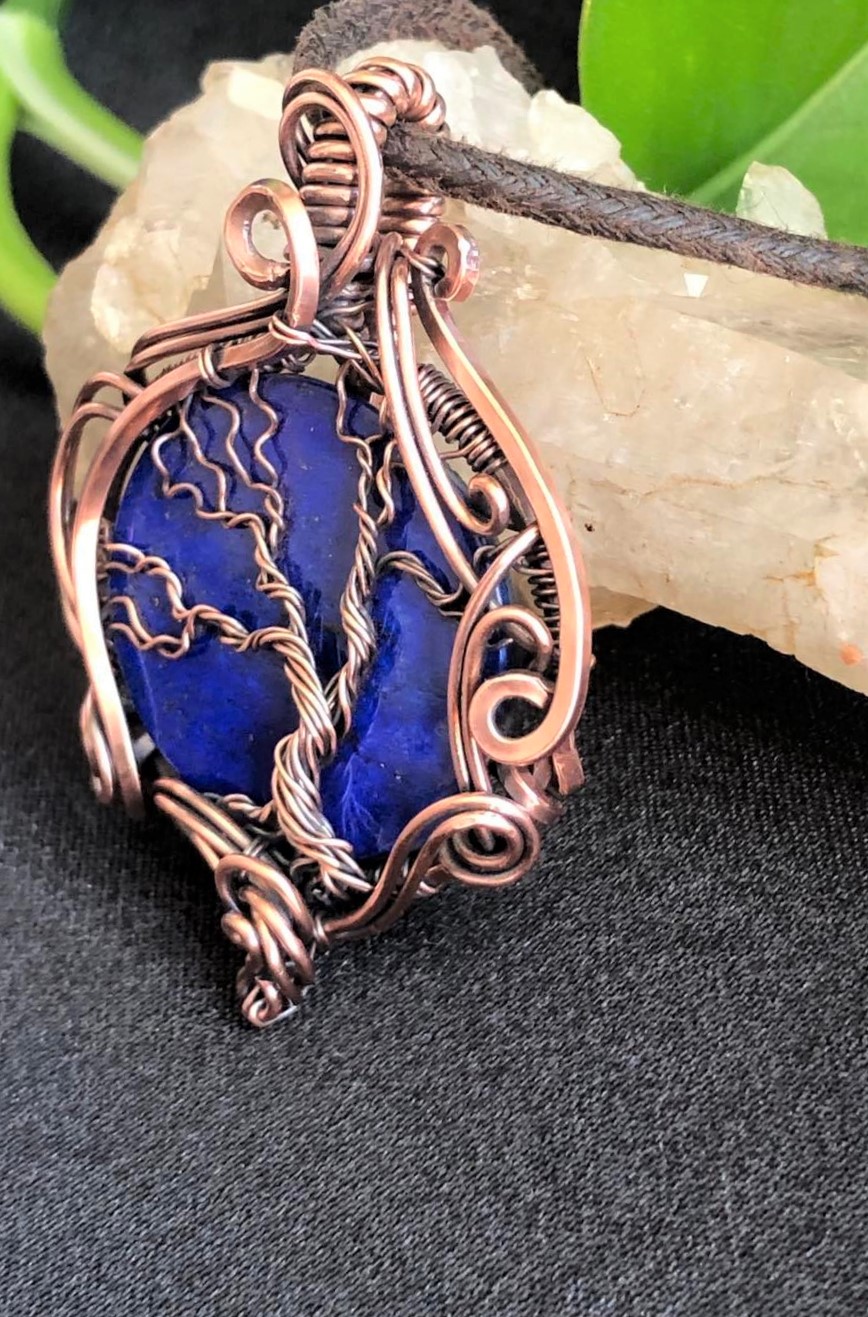 LapisLazuli-BaumDesLebens-Anhänger Kollektion "SOLID MAJESTY" – Bild 3