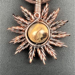 SunayLaLuna Mookait-Sonnenanhänger1 Schmuckdesign