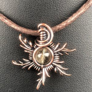 SunayLaLuna Rutilequartz-Sunpendant-Jewelrydesign