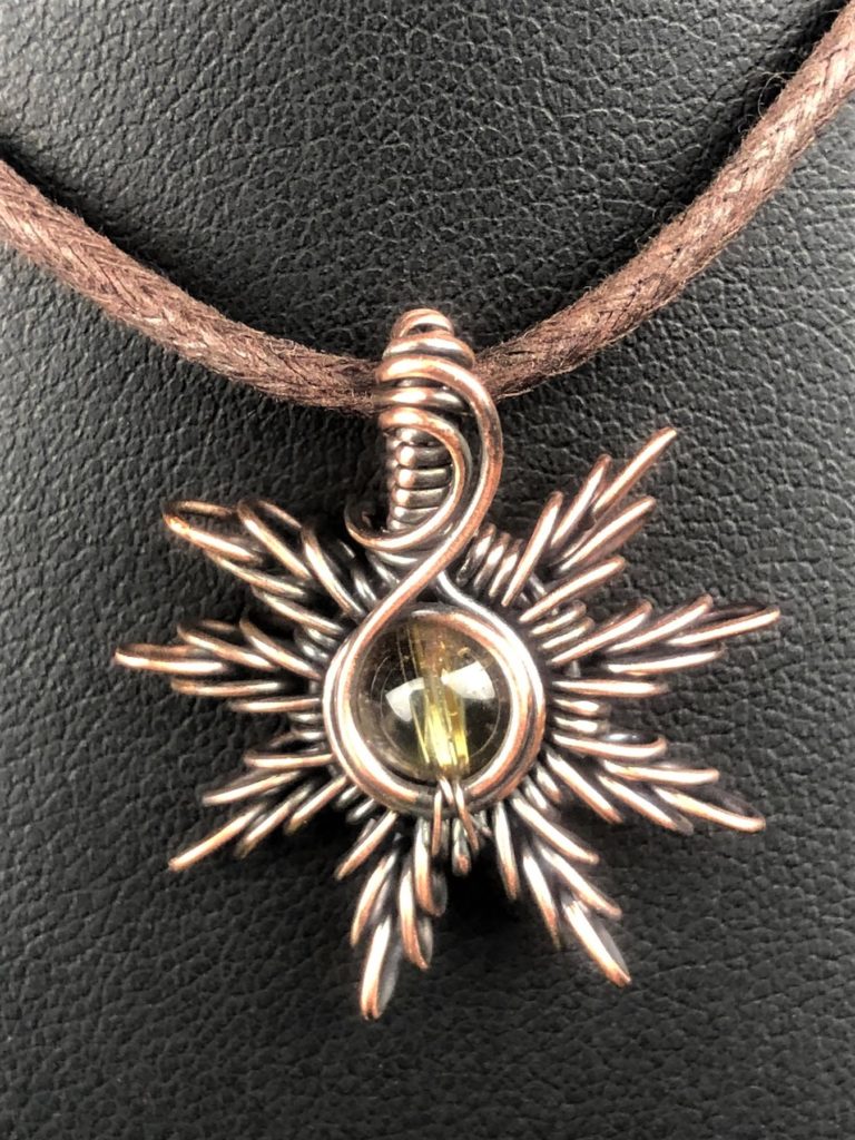 SunayLaLuna Rutilequartz-Sunpendant 1 Jewelrydesign