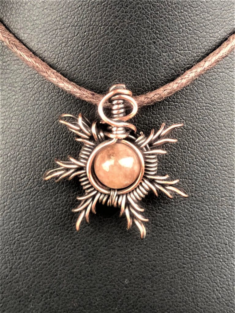 SunayLaLuna Sunstone-Sunpendant Jewelrydesign