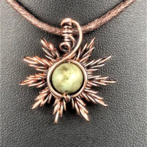 SunayLaLuna Turquoise-Sunpendant1-Jewelrydesign