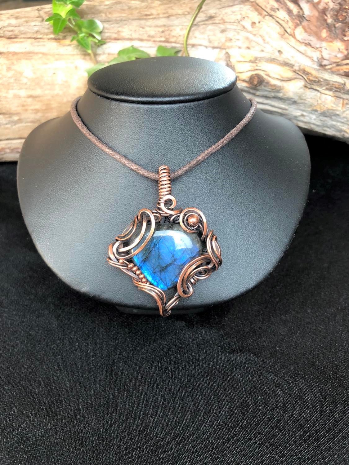 SunayLaLuna Labradorite-Pendant4 Collection "SolidMajesty"