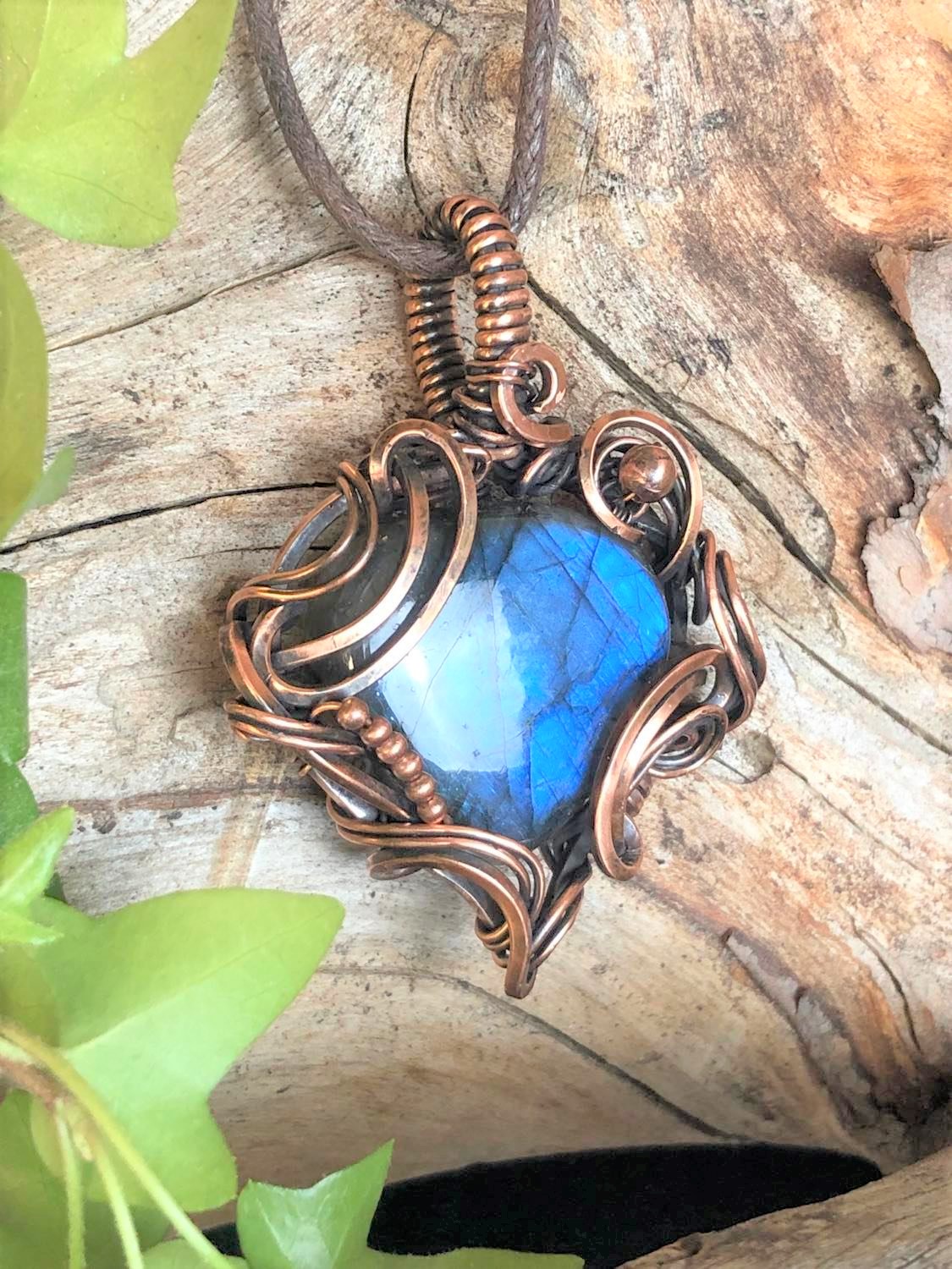 SunayLaLuna Labradorite-Pendant4 Collection "SolidMajesty"