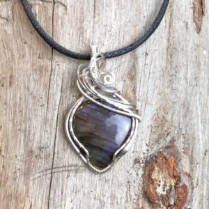 SunayLaLuna Labradorit-Anhänger12 Kollektion "Pure"