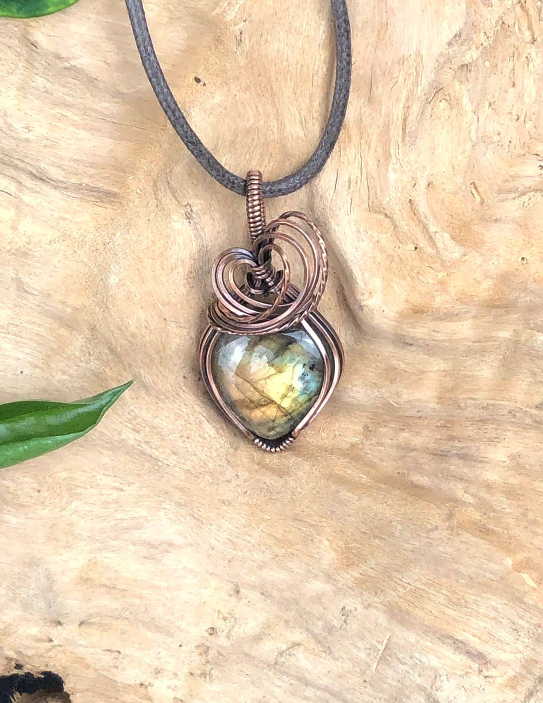 SunayLaLuna Labradorite-Pendant13 Collection "Pure"