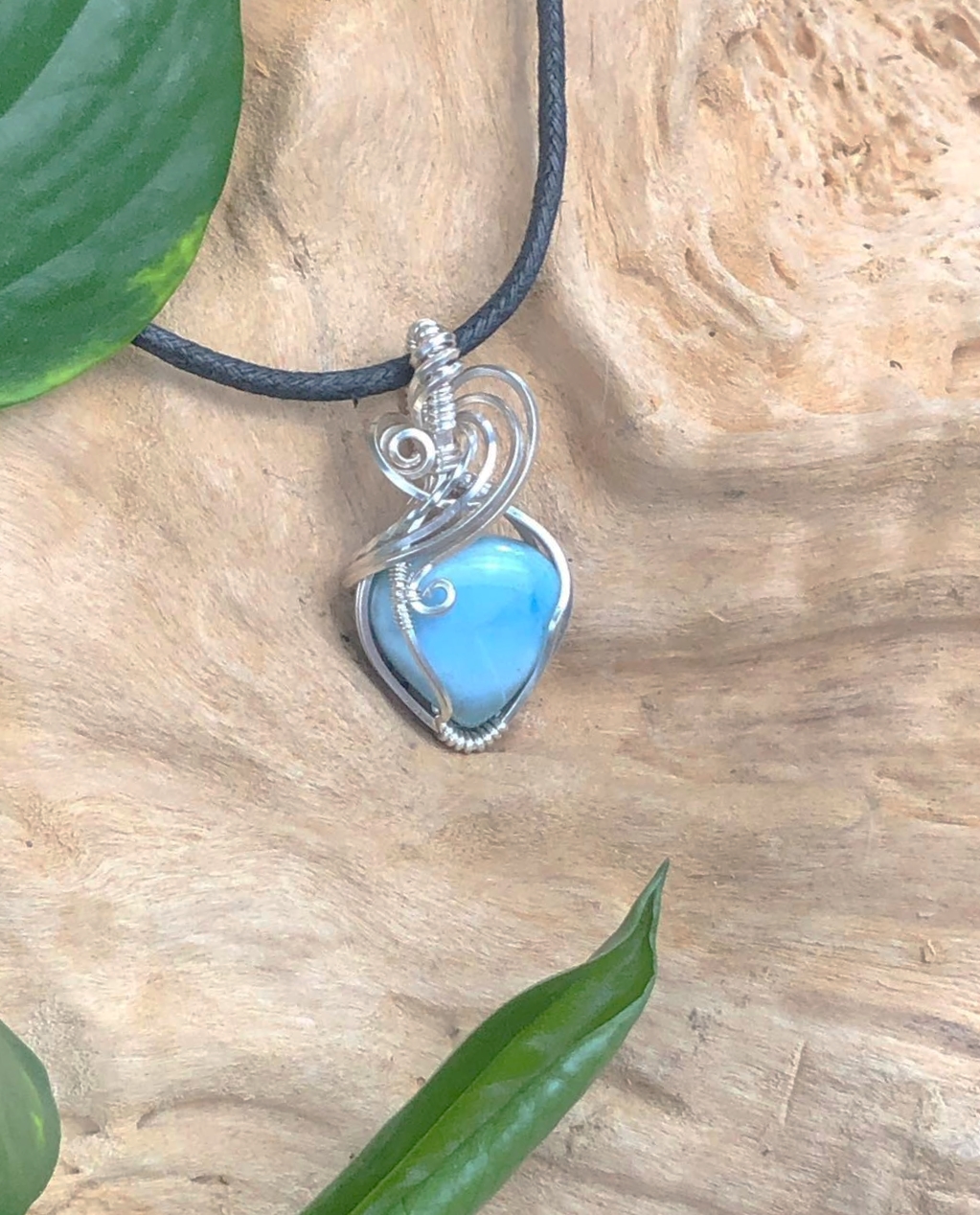 SunayLaLuna Larimar-Anhänger2 Kollektion "Pure"