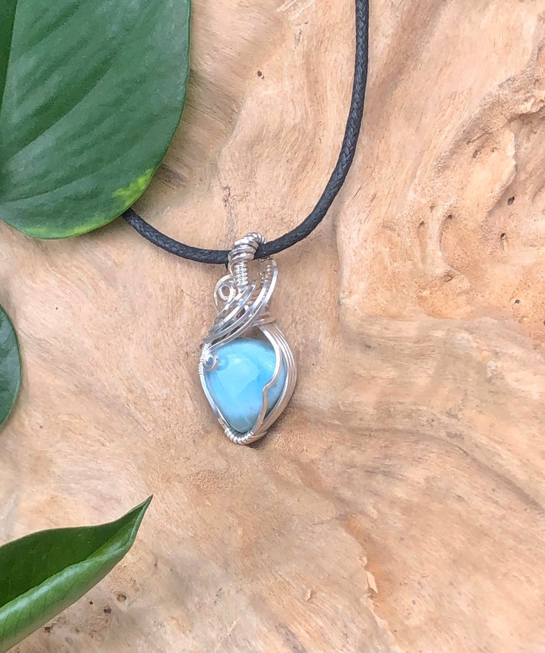 SunayLaLuna Larimar-Anhänger2 Kollektion "Pure"