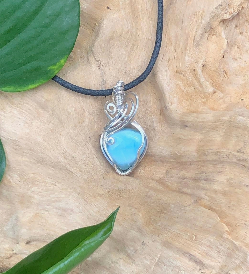 SunayLaLuna Larimar-Anhänger2 Kollektion "Pure"