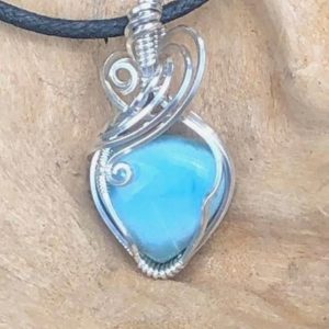 SunayLaLuna Larimar-Pendant2 Collection "Pure"