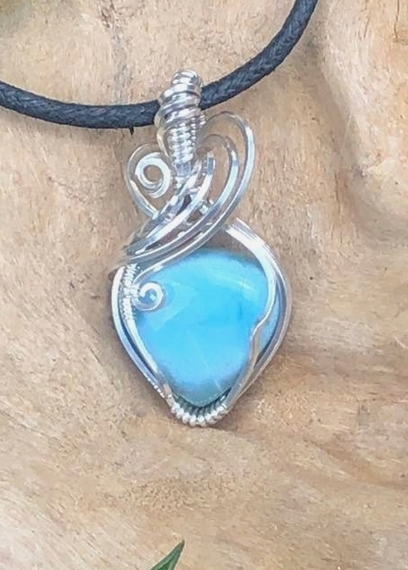 SunayLaLuna Larimar-Anhänger2 Kollektion "Pure"