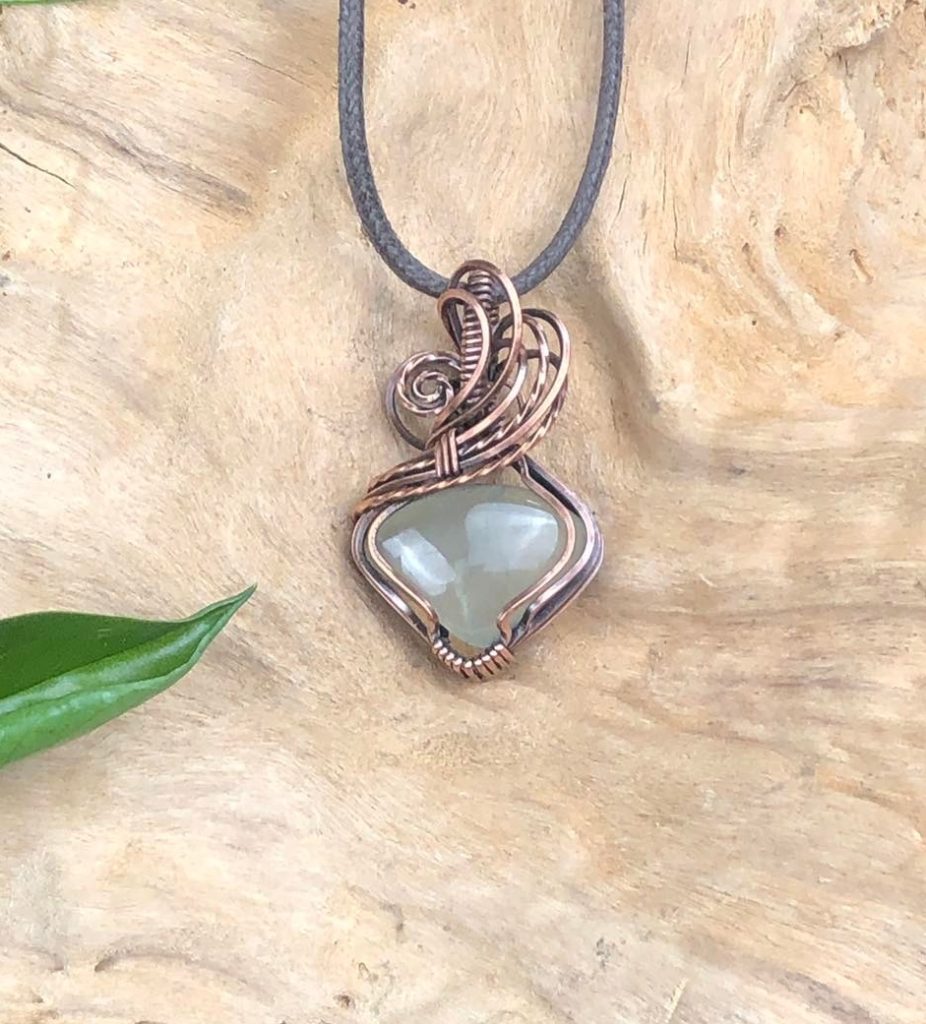 SunayLaLuna Prehnite-Pendant Collection "Pure"