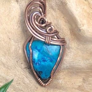 SunayLaLuna Shattuckite-Pendant Collection "Pure"
